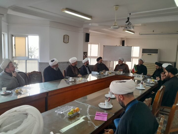 تصاویر / نشست مشترک معاونان و رابطین تهذیب و تبلیغ مدارس علمیه استان مازندران