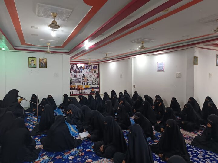تعظیم عزائے فاطمیہ بقائے دین کے ارکان میں سے ہے : ذاکرہ زینب رضوی 