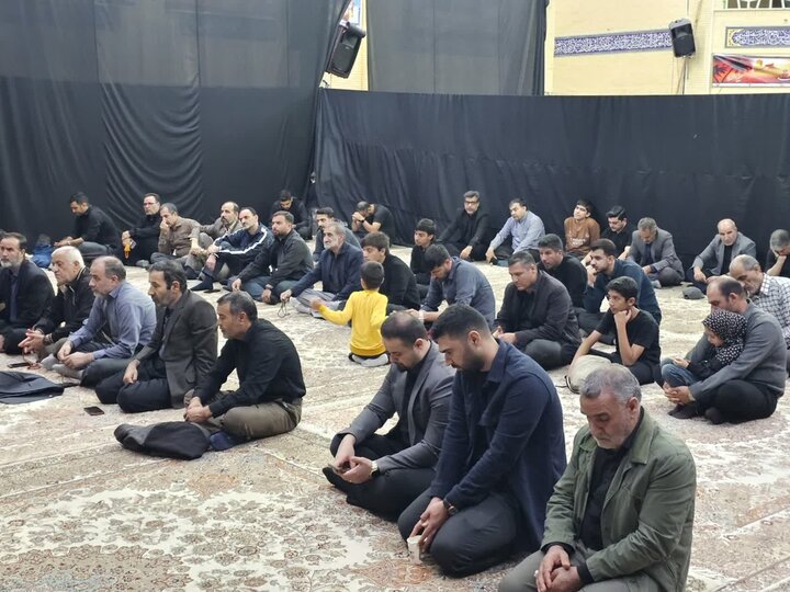 تصاویر/ مراسم سوگواری شهادت حضرت فاطمه (س) در حسینیه مقدسه سنندج