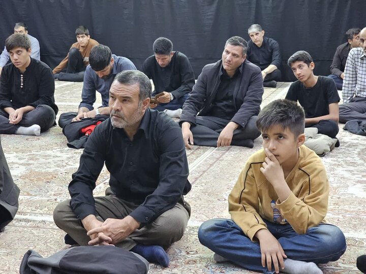 تصاویر/ مراسم سوگواری شهادت حضرت فاطمه (س) در حسینیه مقدسه سنندج