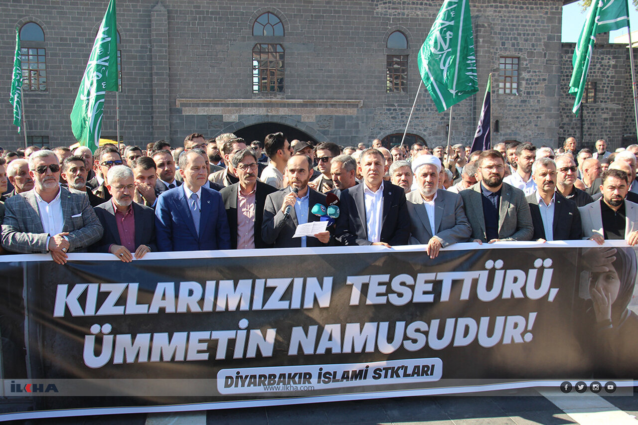 Islamic NGOs in Diyarbakır denounce hijab ban on female students in Azerbaijan