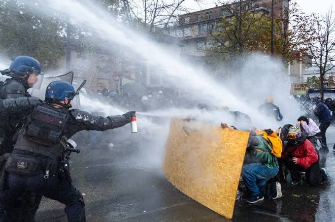 France Protests: Thousands march in Paris streets as rallies intensify