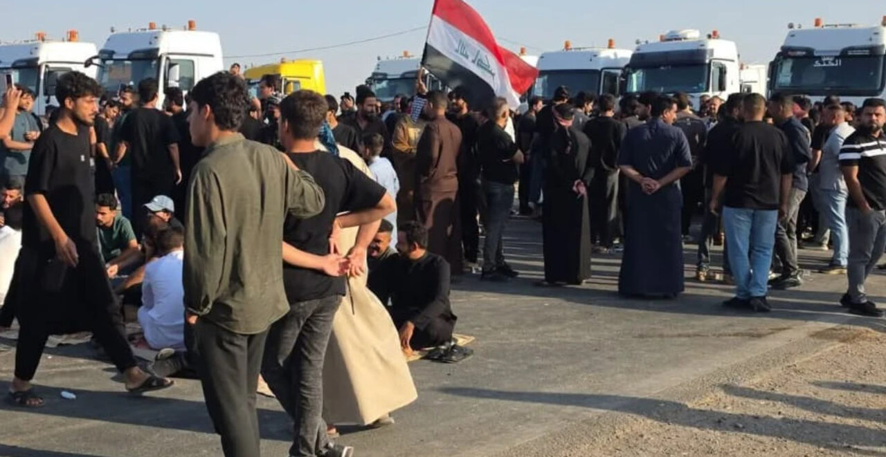 إغلاق منفذ الشيب الحدودي مع إيران يشعل احتجاجات في ميسان وقطع طريق الشركات النفطية