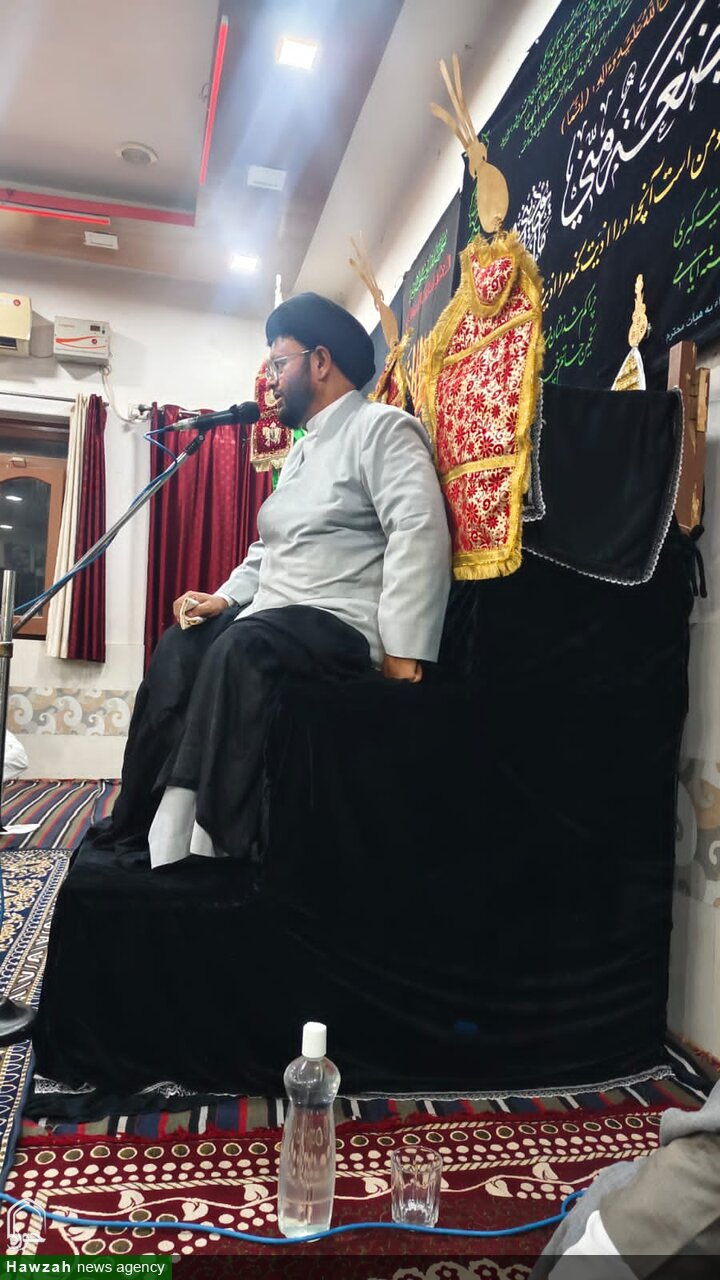 عزائے فاطمیہ ظلم کے خلاف حق کی آواز اور دفاعِ ولایت کا عنوان ہے: مولانا سید صبیح الحسن رضوی