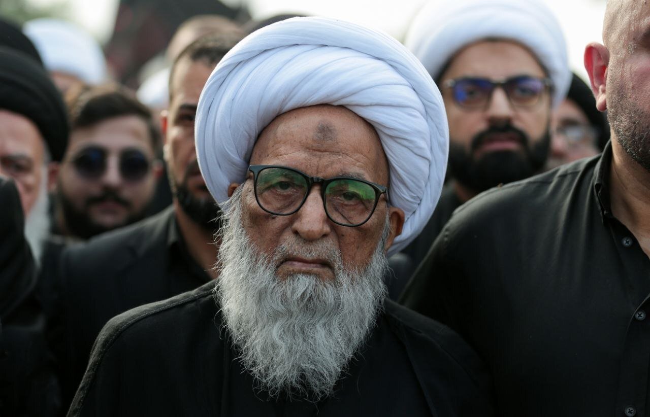 آية الله العظمى النجفي يتوسط المسيرة الفاطمية السنوية في النجف الأشرف بمشاركة جماهيرية واسعة (صور)