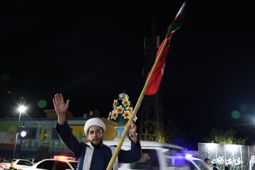 تصاویر/ حضور امام جمعه شهرکرد در جمع مردم هفشجان
