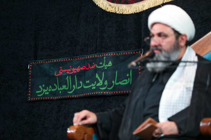 تصاویر/ محفل عزاداری ایام فاطمیه در هیئت ضدصهیونیستی انصار ولایت دارالعباده یزد