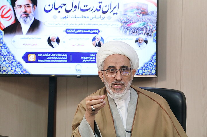 تصاویر/پنجمین نشست از سلسله نشست‌های علمی ـ تبیینی «ایران، قدرت اول جهان بر اساس محاسبات الهی»