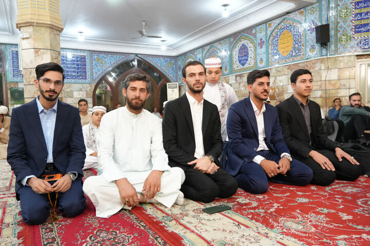 محفل قرآنی با حضور قاریان نوجوان ایرانی و عراقی در اهواز