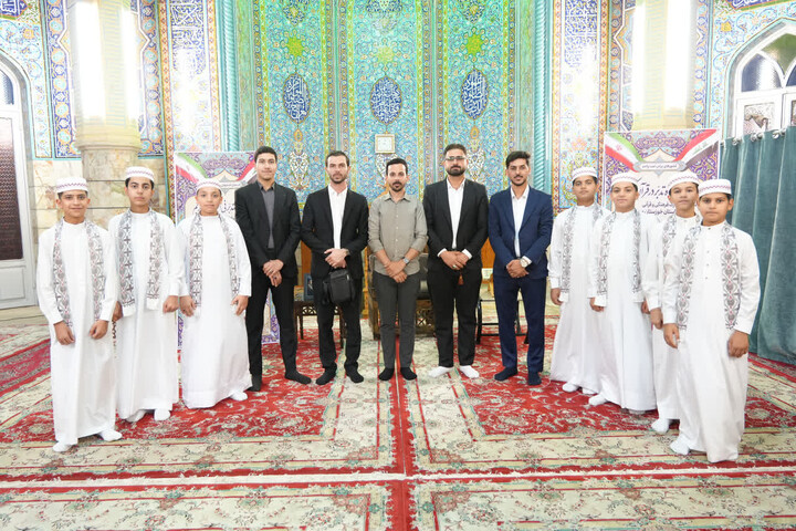 محفل قرآنی با حضور قاریان نوجوان ایرانی و عراقی در اهواز