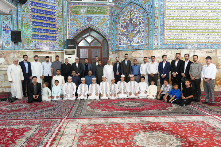 محفل قرآنی با حضور قاریان نوجوان ایرانی و عراقی در اهواز