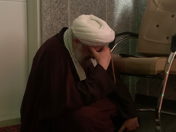 تصاویر / برگزاری مراسم روضه ایام فاطمیه در دفتر امام جمعه ملایر