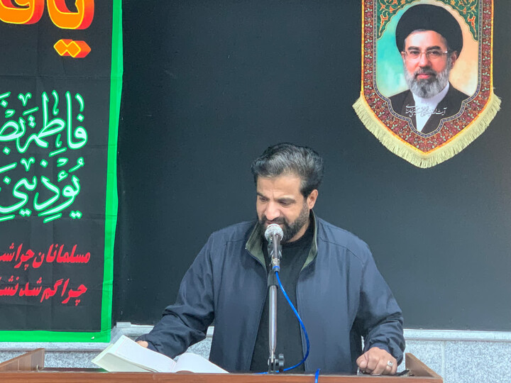 تصاویر / برگزاری مراسم روضه ایام فاطمیه در دفتر امام جمعه ملایر