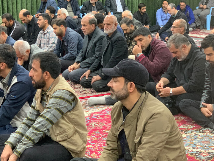 تصاویر / برگزاری مراسم روضه ایام فاطمیه در دفتر امام جمعه ملایر