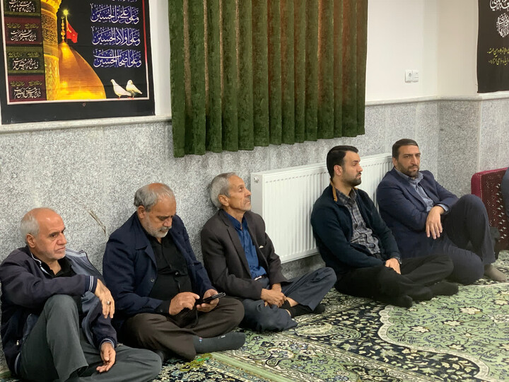 تصاویر / برگزاری مراسم روضه ایام فاطمیه در دفتر امام جمعه ملایر