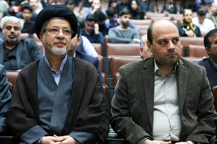 تصاویر/ مراسم یادبود شهید علی لاریجانی