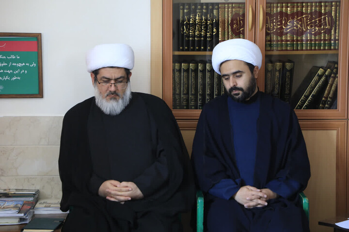 دیدار مدیر و معاونین حوزه علمیه خراسان جنوبی با نماینده ولی فقیه