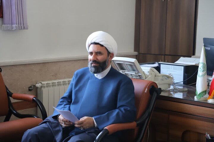 تصاویر/ گزینش و ارزیابی طلاب متقاضی طرح امین در شهرستان بیجار