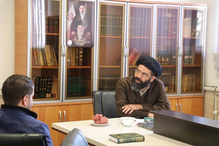 تصاویر/ گزینش و ارزیابی طلاب متقاضی طرح امین در شهرستان بیجار