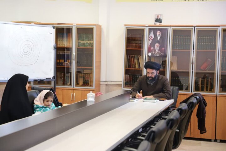 تصاویر/ گزینش و ارزیابی طلاب متقاضی طرح امین در شهرستان بیجار