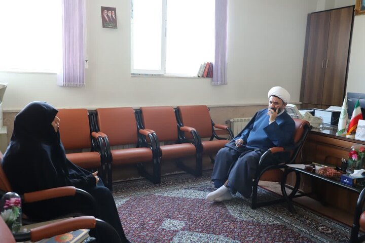 تصاویر/ گزینش و ارزیابی طلاب متقاضی طرح امین در شهرستان بیجار