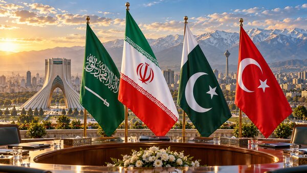 مسؤول إیرانی: اجتماع رباعي بين إيران وباكستان وتركيا والسعودية سيعقد في طهران
