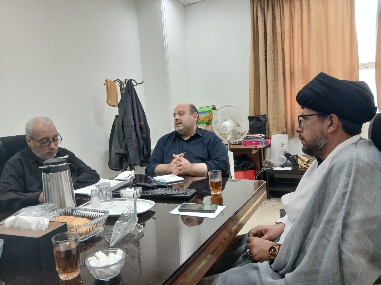 برگزاری جلسه مشترک مجمع نمایندگان طلاب با معاون فناوری مرکز خدمات حوزه‌