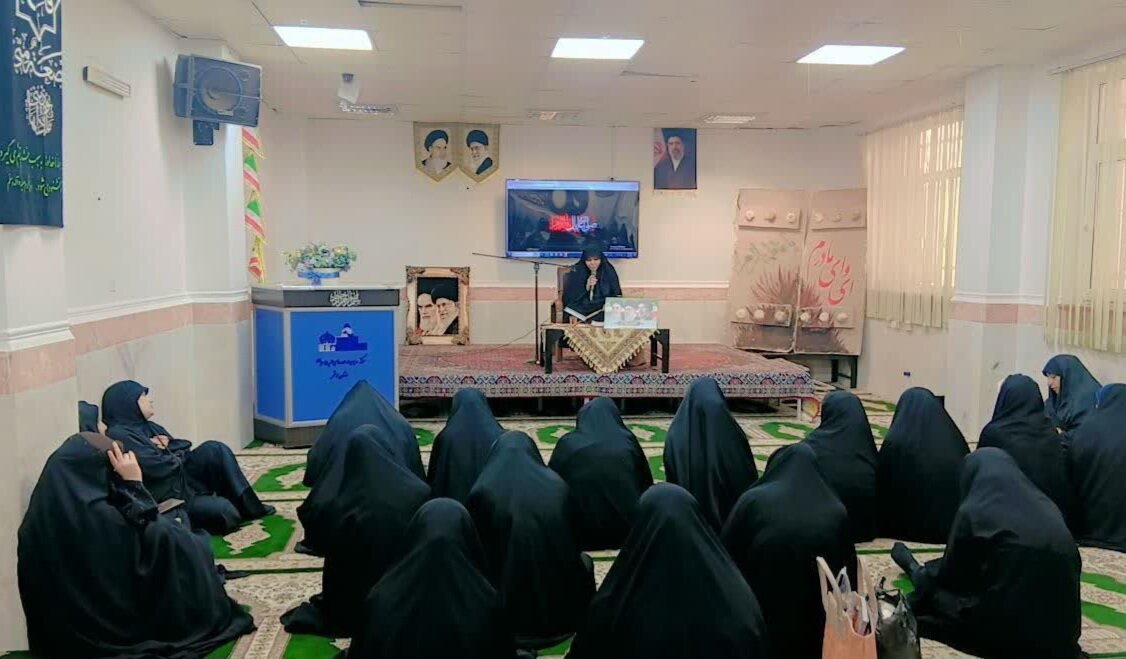مراسم شهادت حضرت زهرا س در مدرسه علمیه گناوه