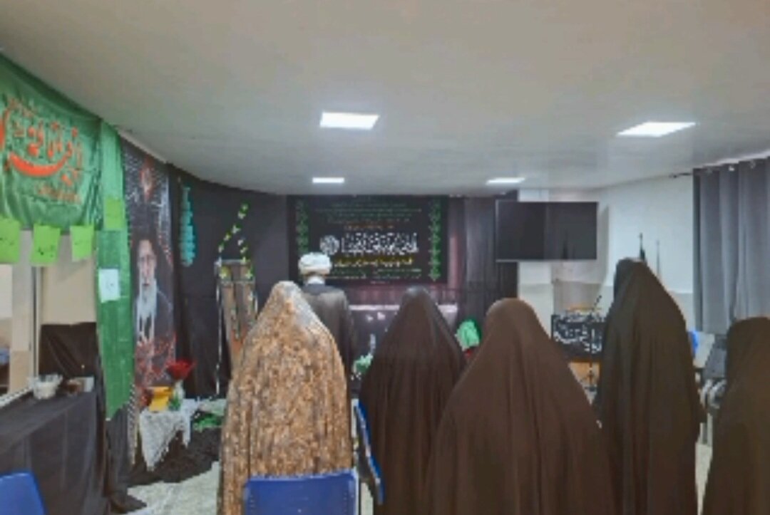 فیلم| برگزاری مراسم عزاداری ایام فاطمیه در مدرسه علمیه معصومین تفرش