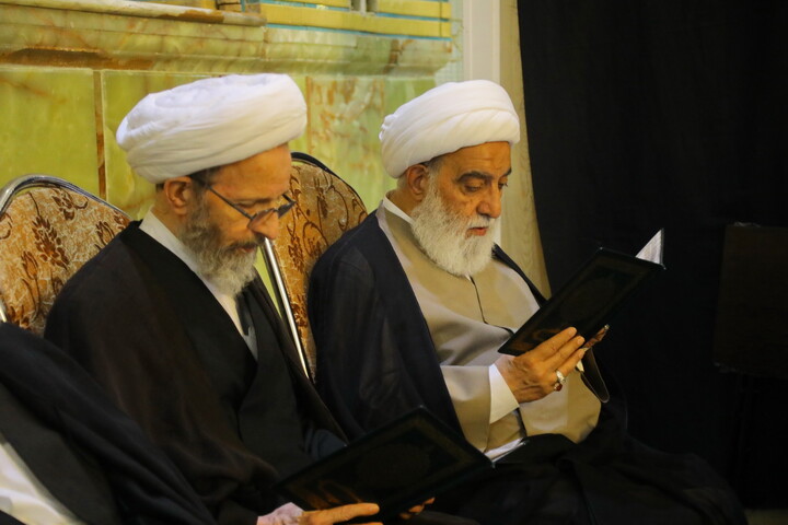 تصاویر / مراسم ترحیم همسر مرحوم آیت‌الله سید حسن طاهری خرم‌آبادی