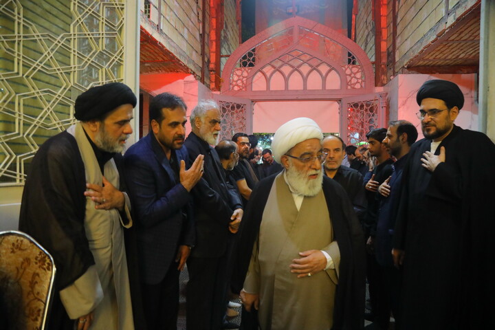 تصاویر / مراسم ترحیم همسر مرحوم آیت‌الله سید حسن طاهری خرم‌آبادی