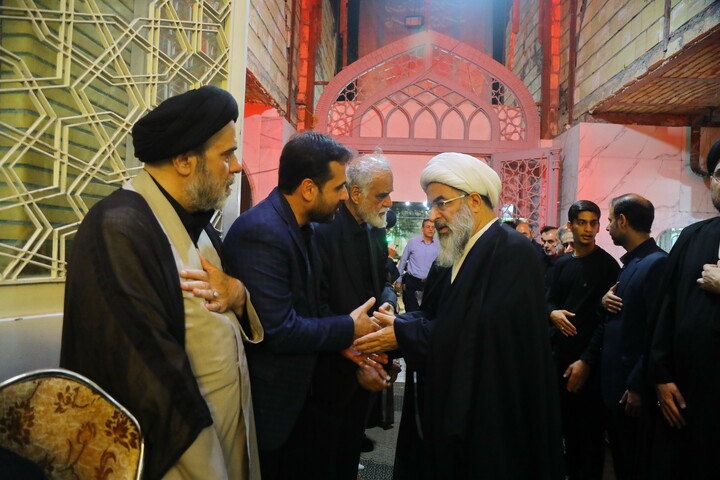 تصاویر / مراسم ترحیم همسر مرحوم آیت‌الله سید حسن طاهری خرم‌آبادی