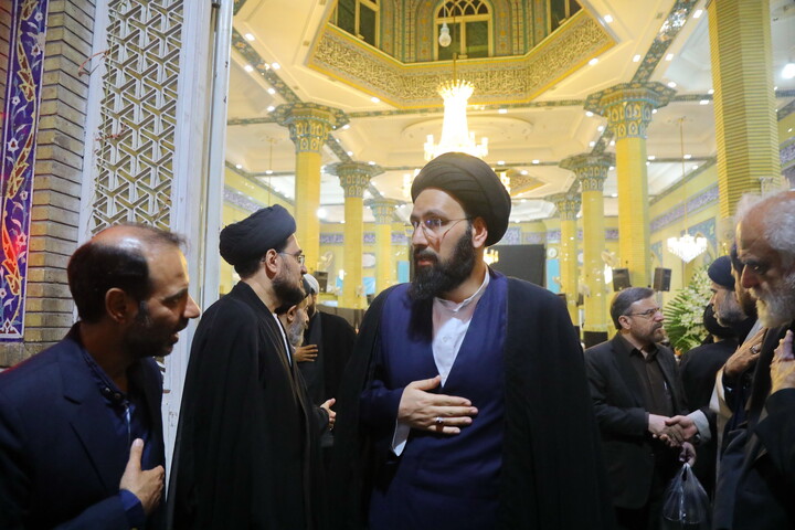 تصاویر / مراسم ترحیم همسر مرحوم آیت‌الله سید حسن طاهری خرم‌آبادی