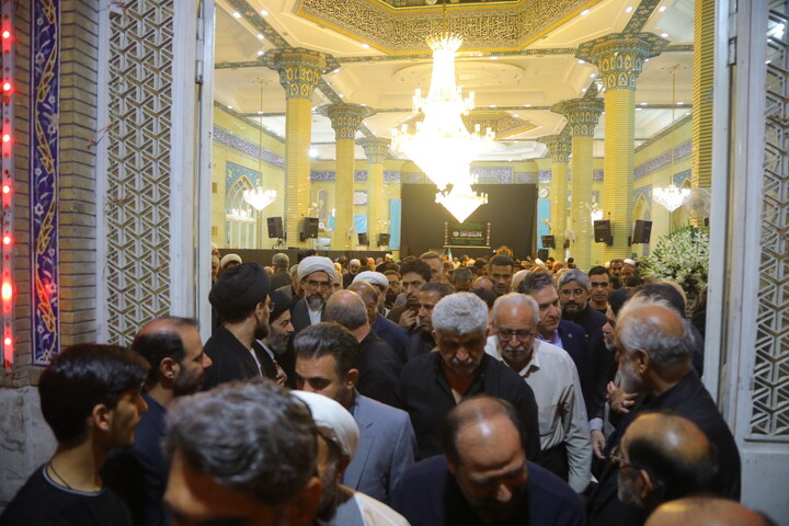 تصاویر / مراسم ترحیم همسر مرحوم آیت‌الله سید حسن طاهری خرم‌آبادی
