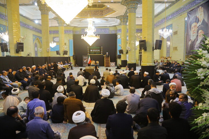 تصاویر / مراسم ترحیم همسر مرحوم آیت‌الله سید حسن طاهری خرم‌آبادی
