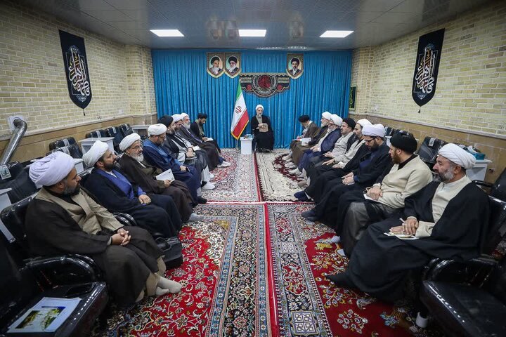 تصاویر / گردهمایی ائمه جمعه استان قزوین به میزبانی دفتر امام جمعه شهر اقبالیه  قزوین