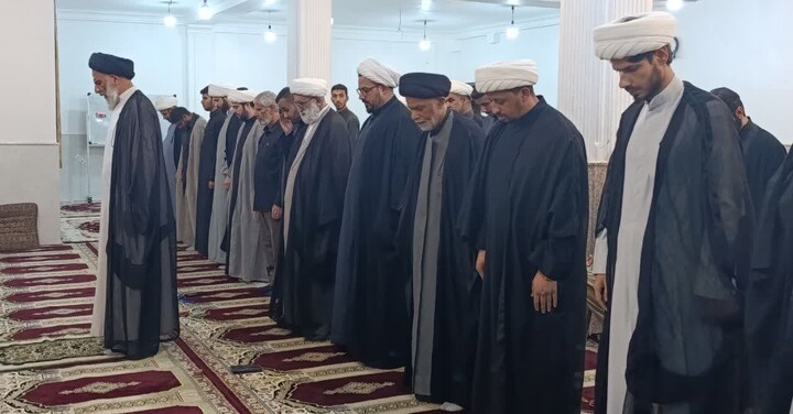 دیدار نماینده ولی‌فقیه در خوزستان با طلاب حوزه علمیه سیدالشهدا(ع) خرمشهر