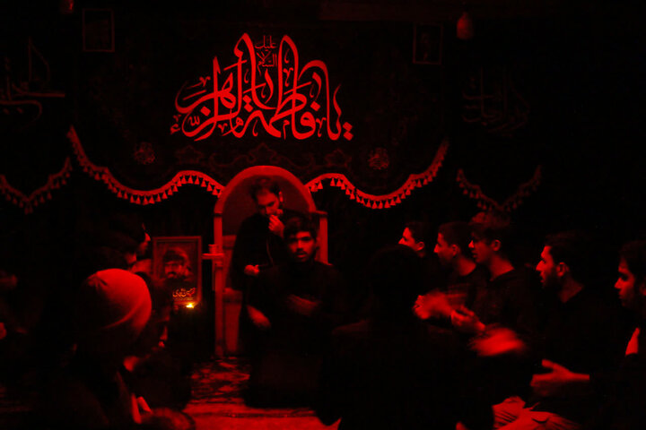 تصاویر/ مراسم عزاداری حضرت فاطمه زهرا (س) در مدرسه علمیه رسول اکرم (ص)