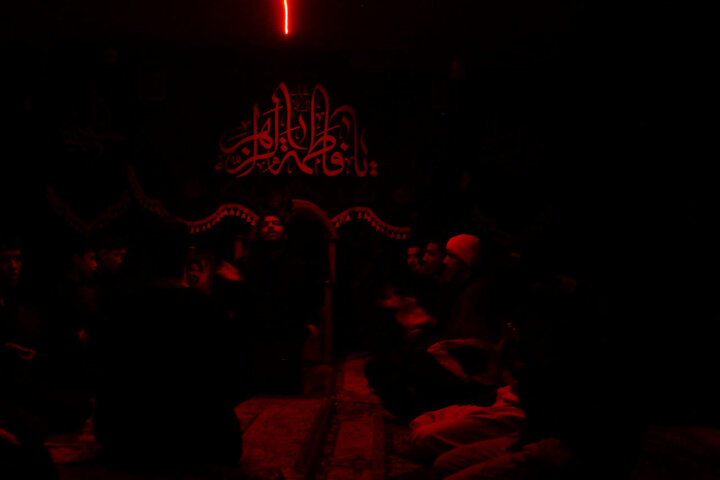 تصاویر/ مراسم عزاداری حضرت فاطمه زهرا (س) در مدرسه علمیه رسول اکرم (ص)