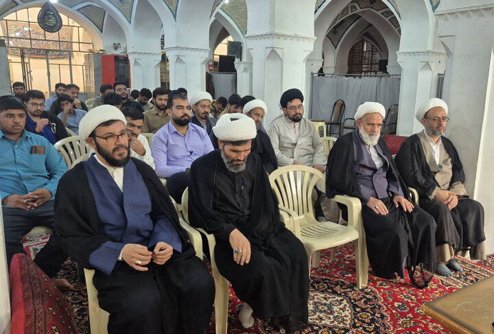 تصاویر/ درس اخلاق مدارس علمیه آیت‌الله مدنی و آقابزرگ کاشان