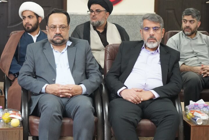 تصاویر/ معارفه مسئول نمایندگی صندوق قرض الحسنه دفتر تبلیغات اسلامی بوشهر