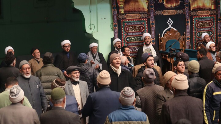کرگل لداخ میں جمعیت العلماء اثنا عشریہ کے زیرِ اہتمام ایامِ فاطمیہ کی مجالسِ عزاء کا آغاز