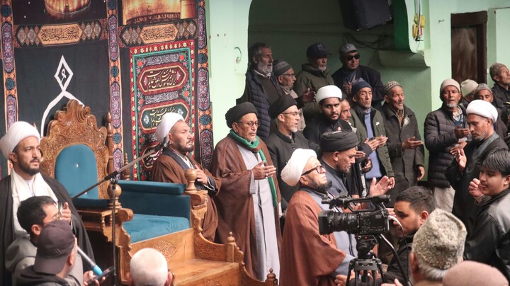 کرگل لداخ میں جمعیت العلماء اثنا عشریہ کے زیرِ اہتمام ایامِ فاطمیہ کی مجالسِ عزاء کا آغاز