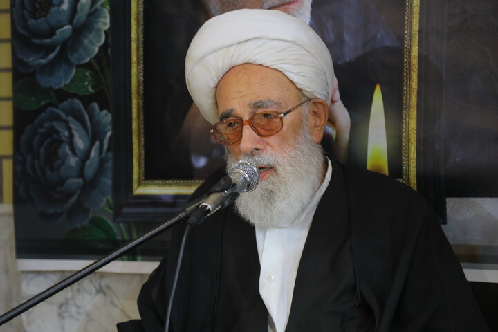 مراسم هفتمین روز درگذشت پدر شهید امیر سپهبد موسوی در قم