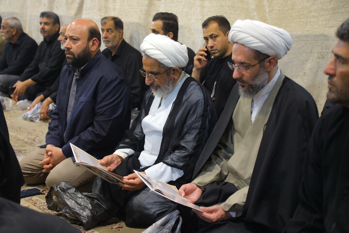 مراسم هفتمین روز درگذشت پدر شهید امیر سپهبد موسوی در قم