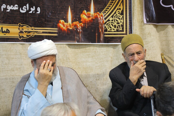 مراسم هفتمین روز درگذشت پدر شهید امیر سپهبد موسوی در قم