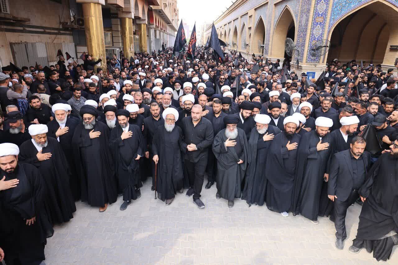 Maombolezo ya Kila Mwaka ya Fatimiyyah Yafanyika Najaf Ashraf kwa Ushiriki wa Ayatullah Al-Udhma Bashir Najafi