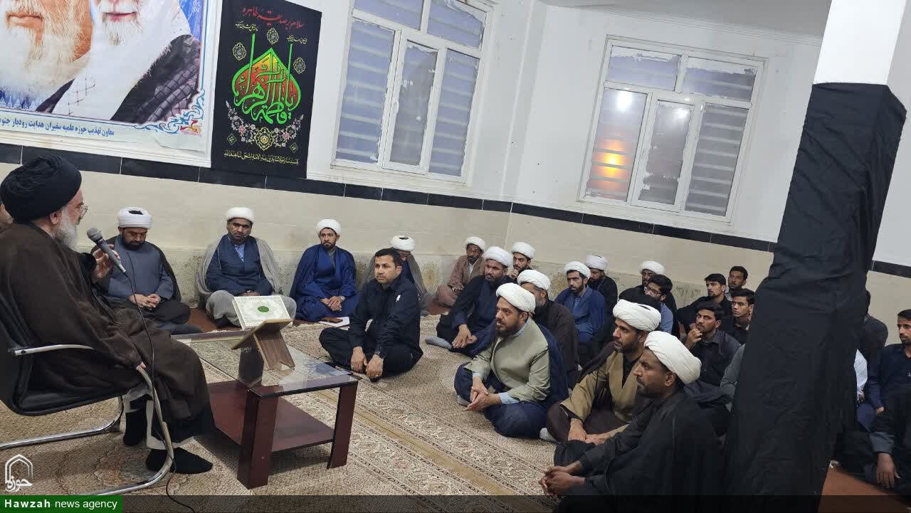 چهارمین جلسه از سلسله جلسات درس اخلاق در مدرسه علمیه امیرالمومنین (ع) رودبارجنوب