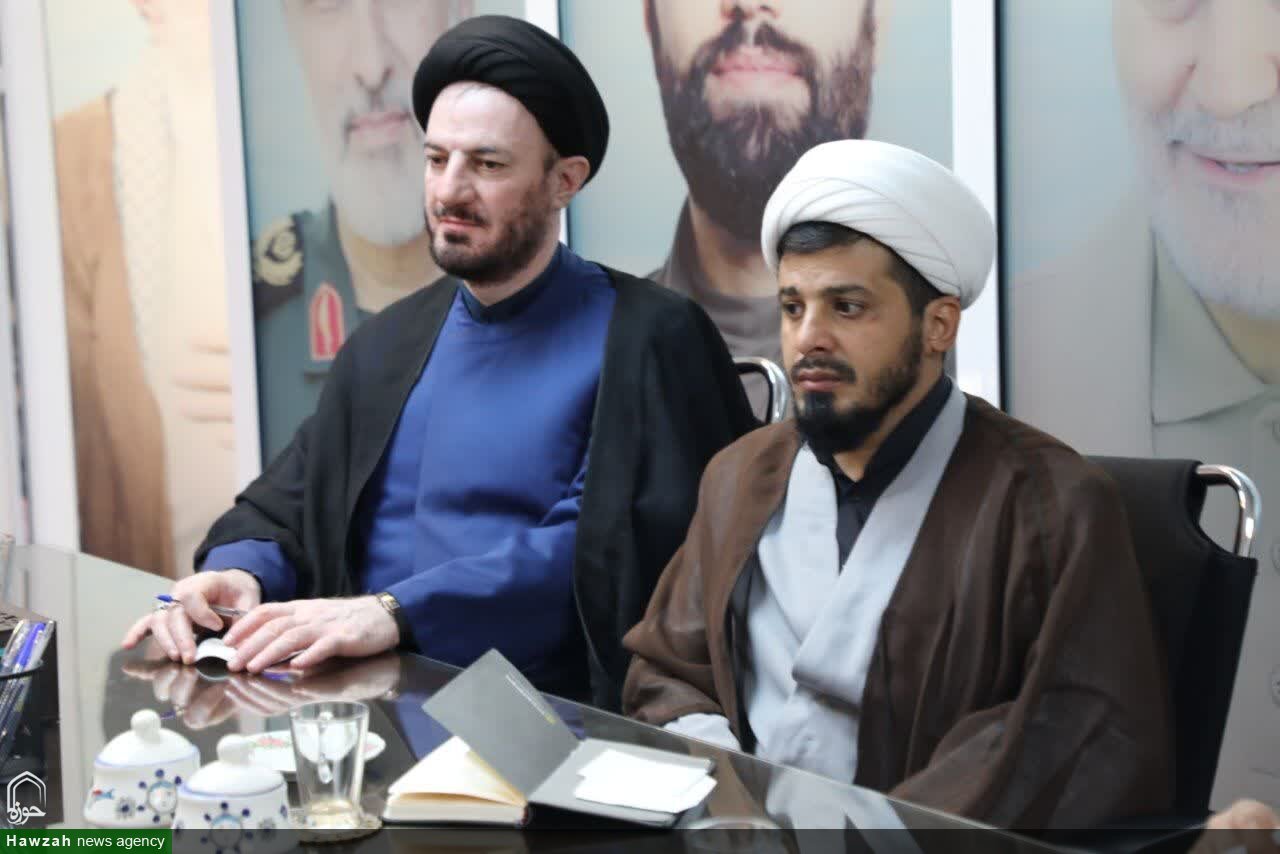 جلسه قرارگاه جنگ ترکیبی بلاغ مبین حوزه علمیه استان یزد