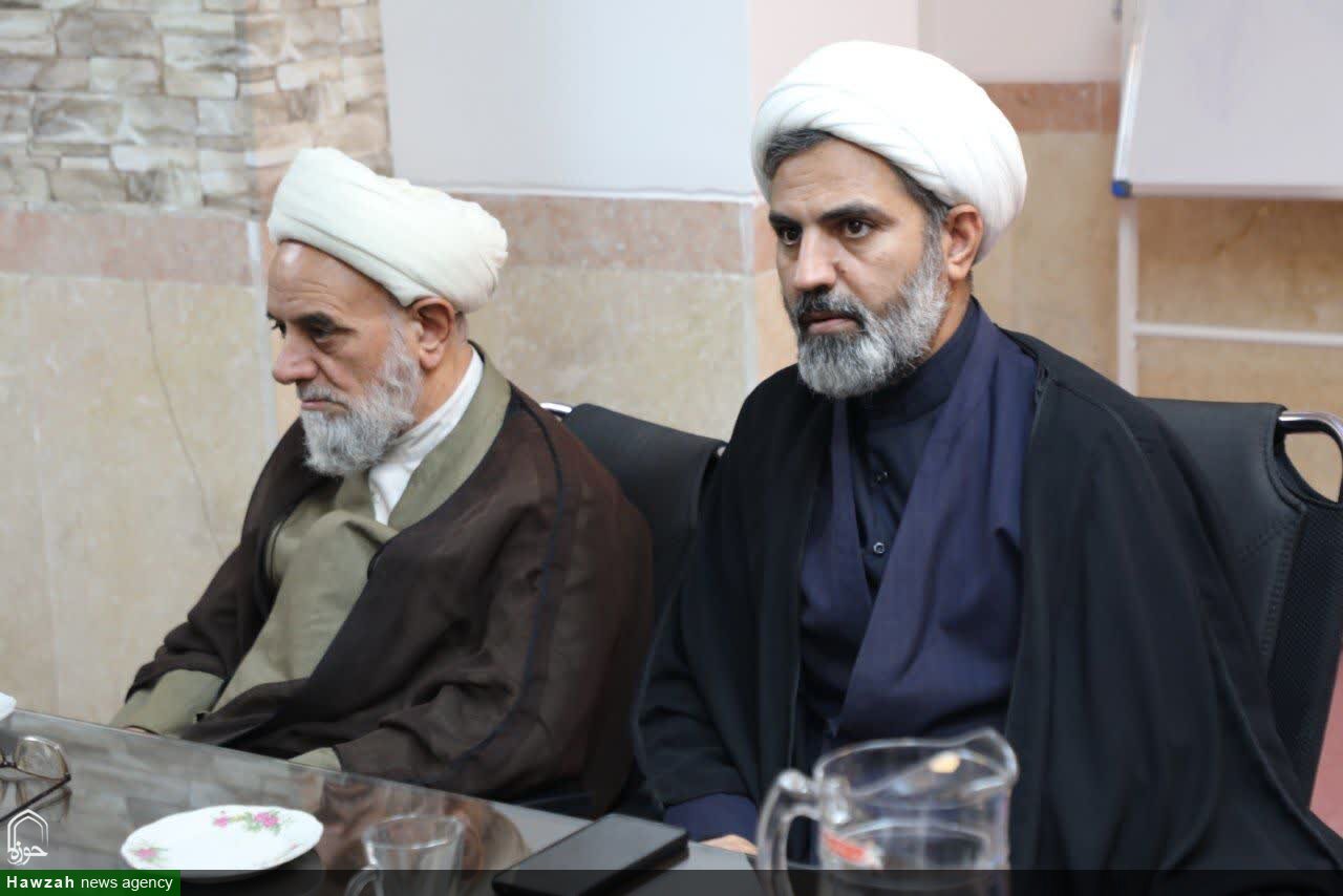 جلسه قرارگاه جنگ ترکیبی بلاغ مبین حوزه علمیه استان یزد